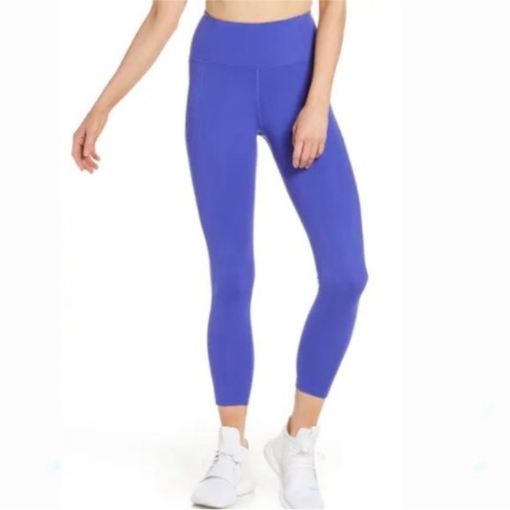 Girlfriend Collective Purple High Rise Leggings Women’s Size M Medium‎